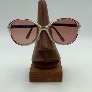 Vintage MainStreet Brown/Transparent Oval Frames